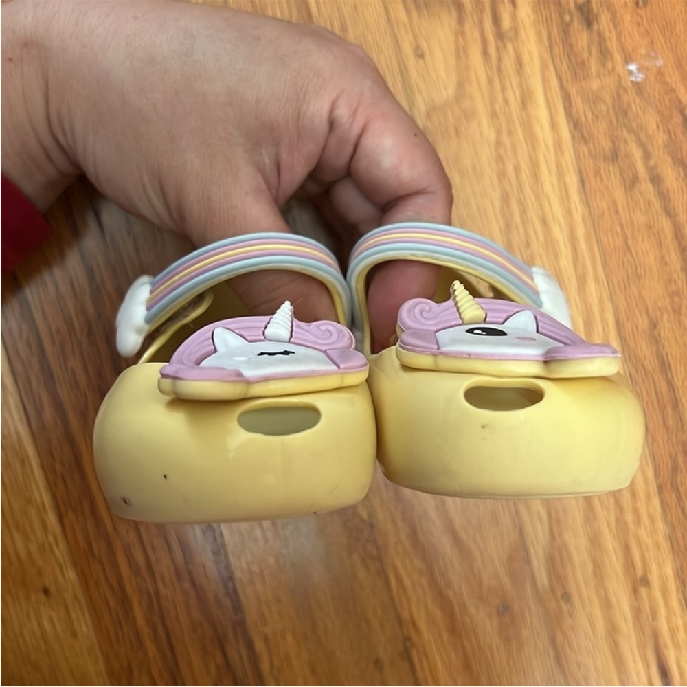 Yellow Mini Melissa Winking Unicorn 7 & Rainbow Cat Jack 8 - Picture 10 of 14